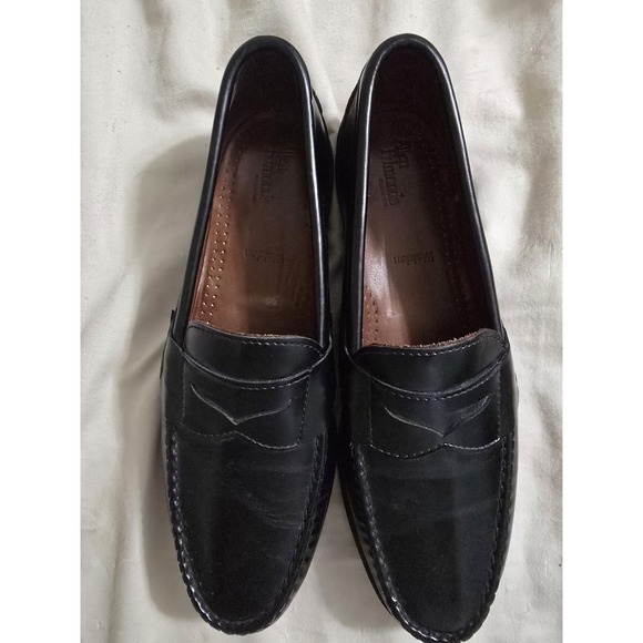Allen Edmonds Classic Black Walden Penny Loafers – EUC, Size 10B - Picture 1 of 6